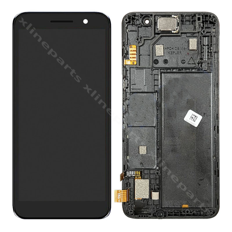 LCD Complete Frame Alcatel 1 5033F black OEM