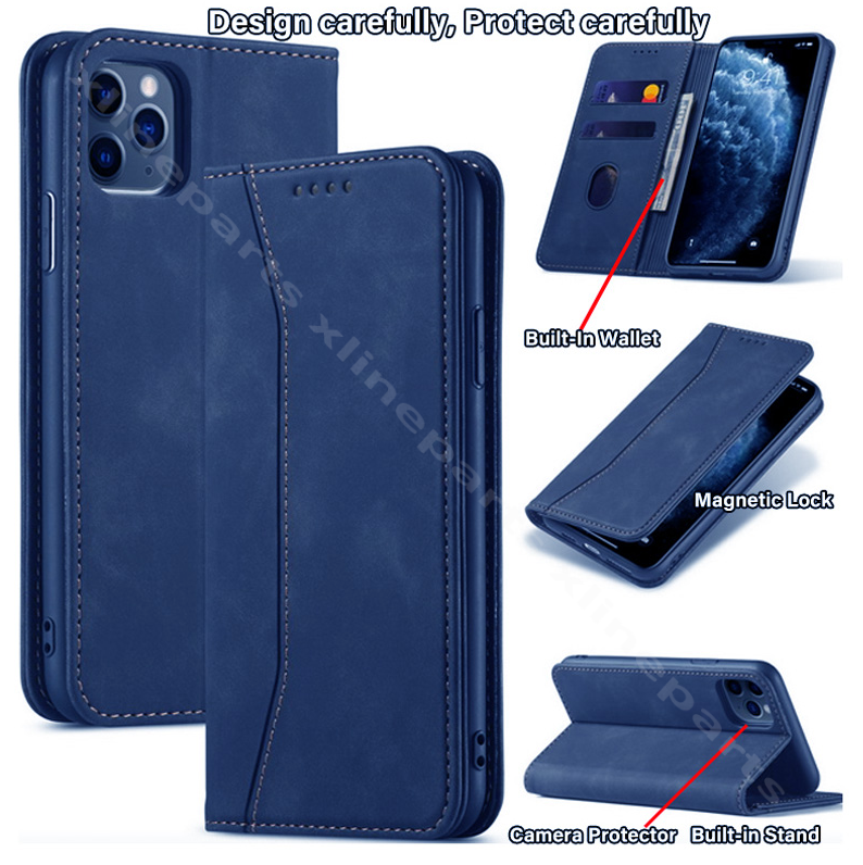 Flip Case Stylish Samsung A53 A536 blue