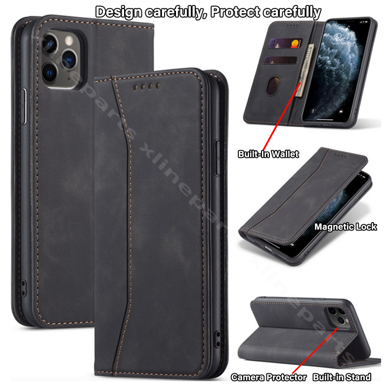 Flip Case Stylish Xiaomi Redmi 9A/9AT black