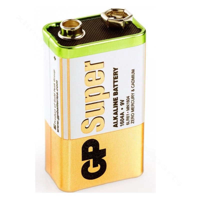 Battery Super Alkaline GP 9V (6LR61)