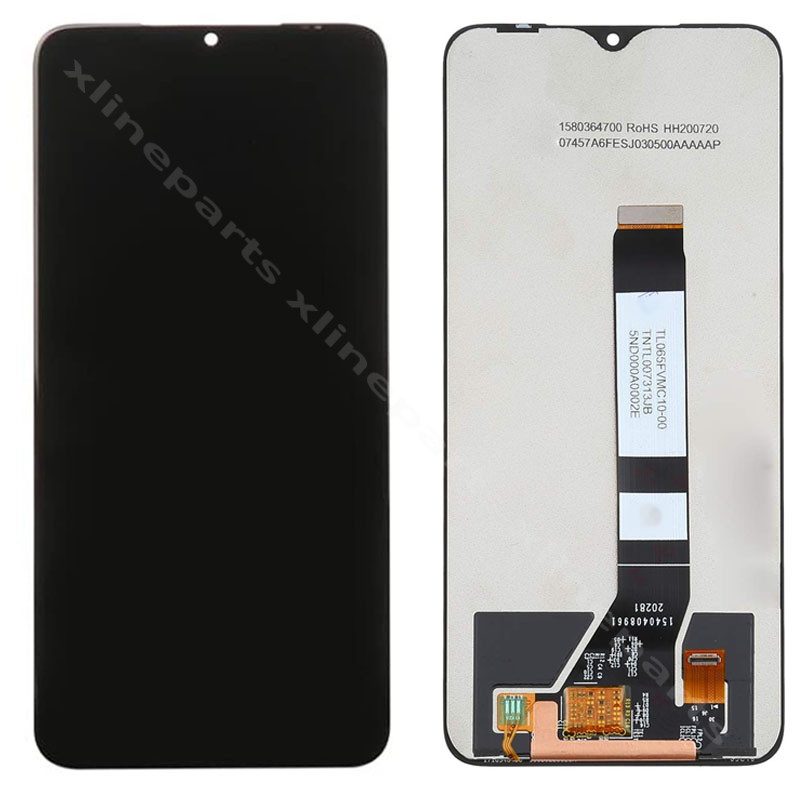 ЖК-дисплей в сборе для Xiaomi Redmi 9T/ Redmi 9 Power/ Poco M3 4G, черный OEM*