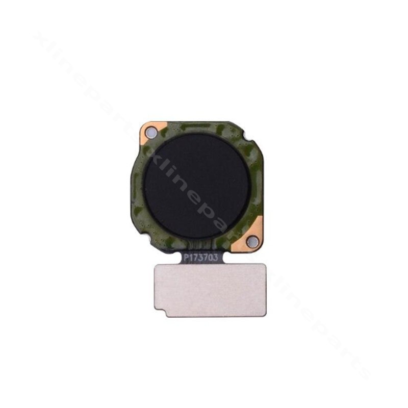 Flex Cable Fingerprint Sensor Power Button Huawei Y6 (2019)/Y6 Prime 2019 black