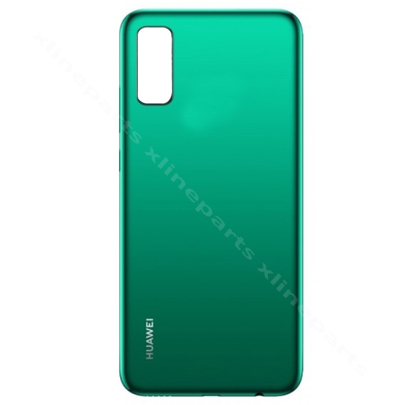 Задняя крышка аккумуляторного отсека Huawei P Smart (2021) зеленая OEM