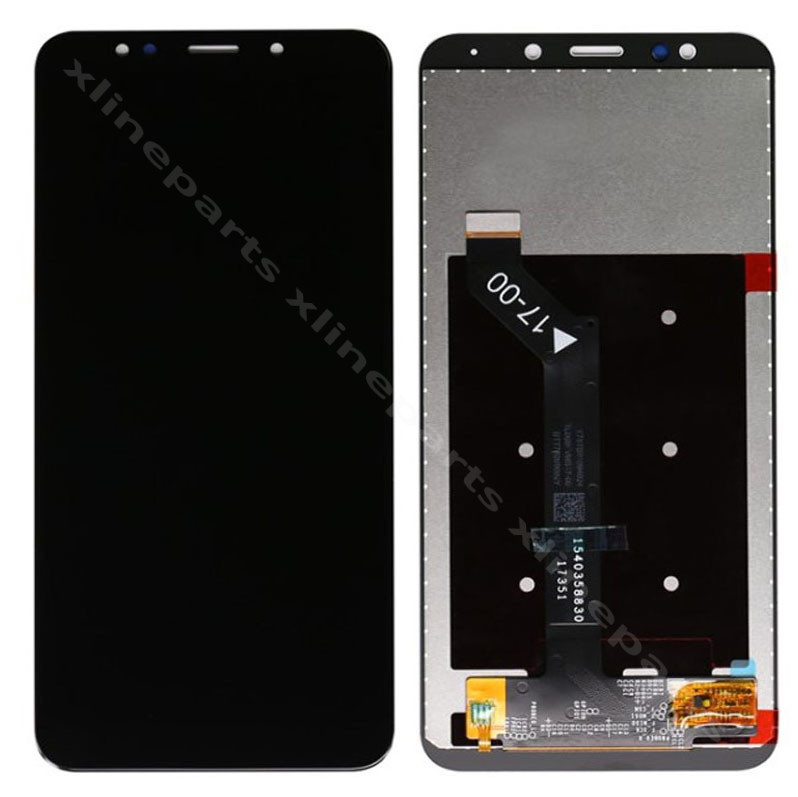 ЖК-дисплей в сборе Xiaomi Redmi 5 Plus (Redmi Note 5) черный OCG (16-00)