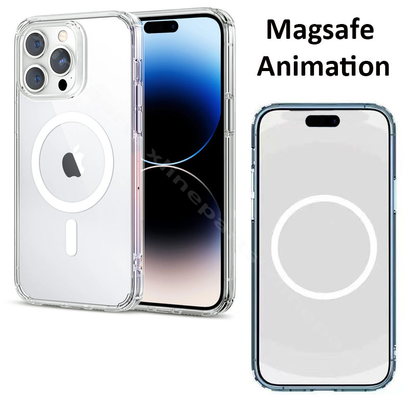 Задний чехол Magsafe Apple iPhone 14 Pro Max прозрачный