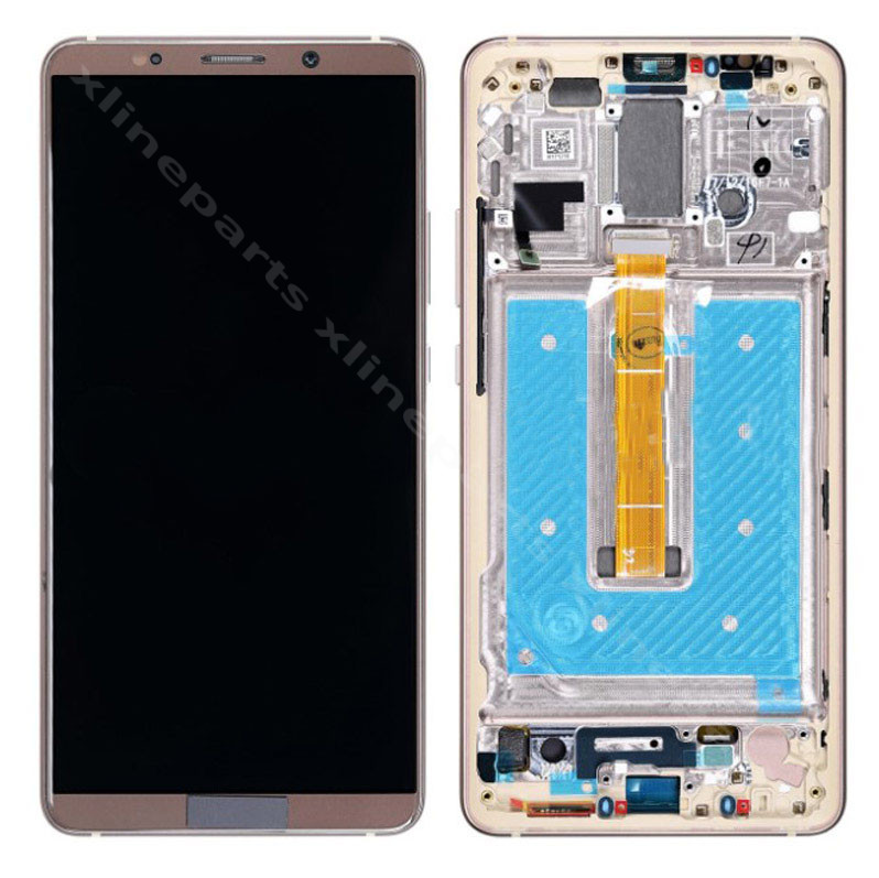 LCD Πλήρες πλαίσιο Huawei Mate 10 Pro Brown OEM