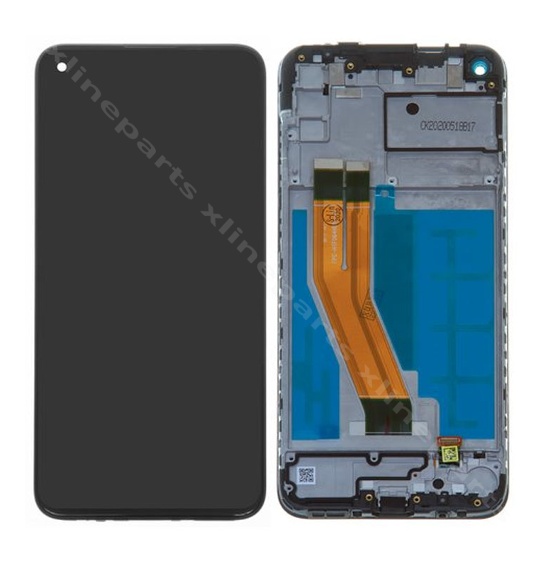 LCD Πλήρες πλαίσιο Samsung M11 M115 Black OEM