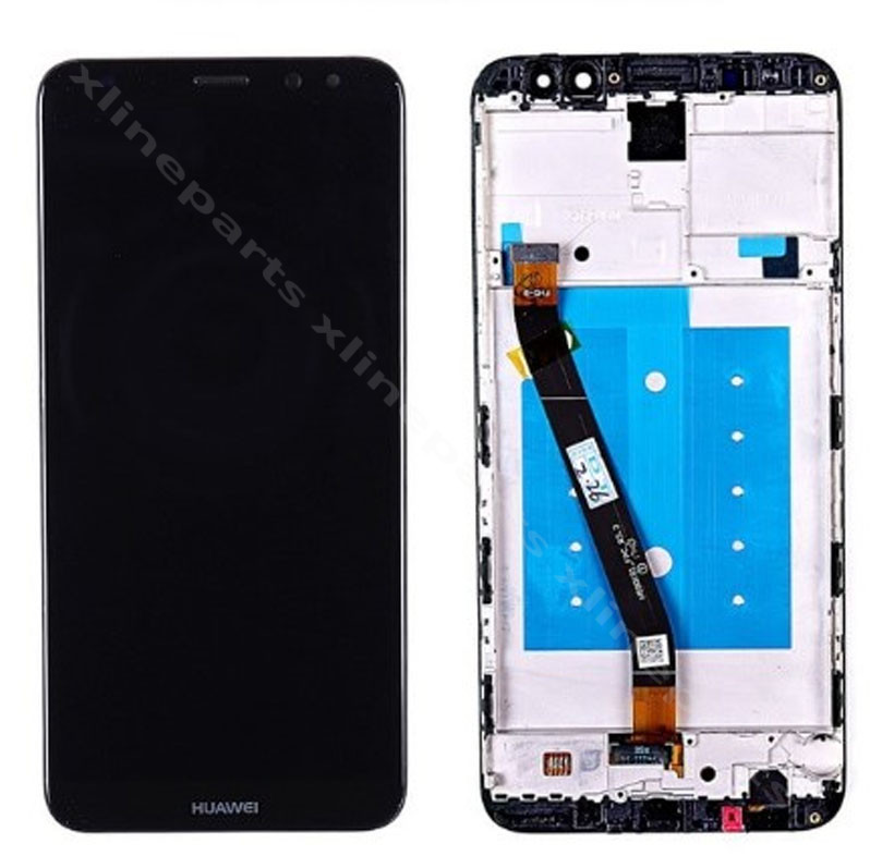 LCD Complete Frame Huawei Mate 10 Lite black OEM
