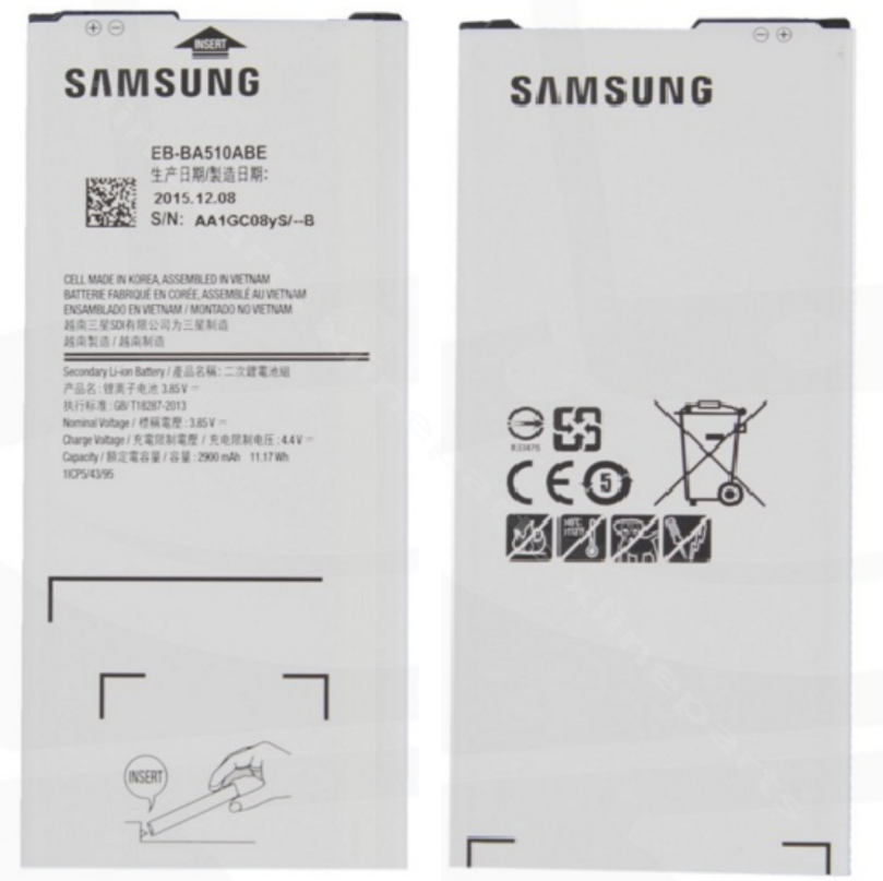 Battery Samsung A5 (2016) A510 2900mAh OEM