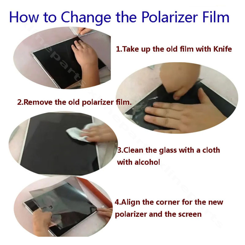 Οριζόντια ταινία Polarizer 30*20CM