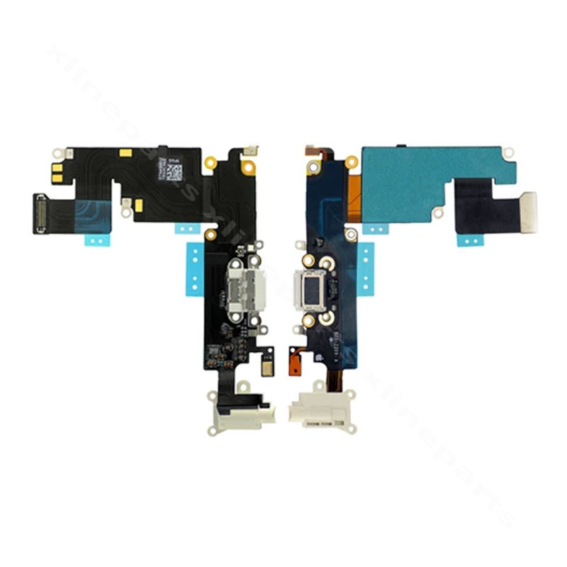 Гибкий разъем для зарядки и разъем для наушников/микрофона Apple iPhone 6G Plus