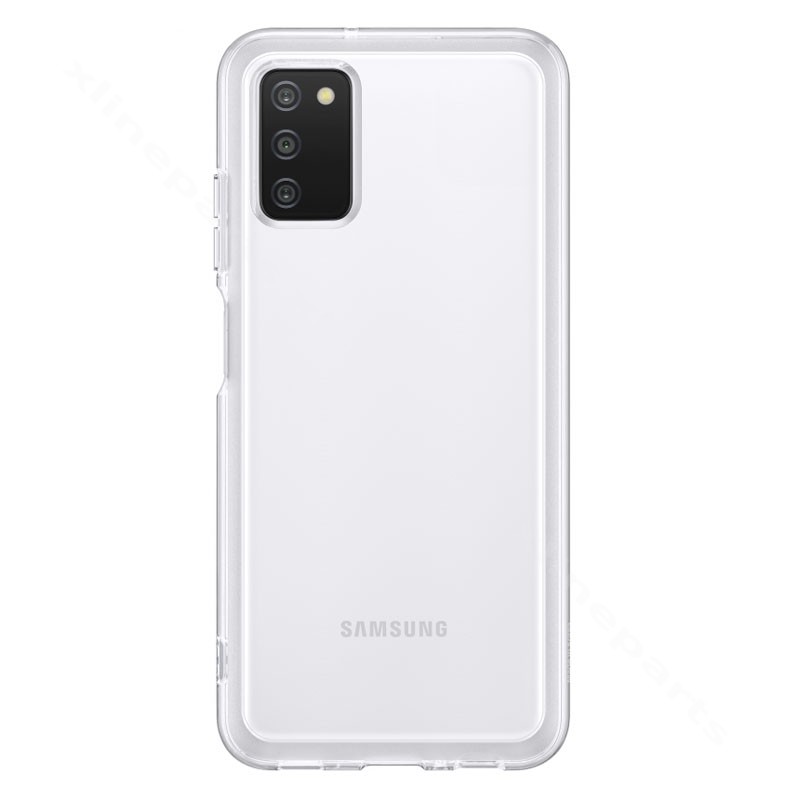 Задний чехол Samsung A03s A037 прозрачный (Оригинал)