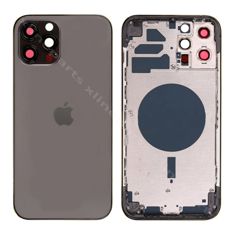 Задняя панель аккумулятора и средняя крышка Apple iPhone 13 Pro Max графитовый*