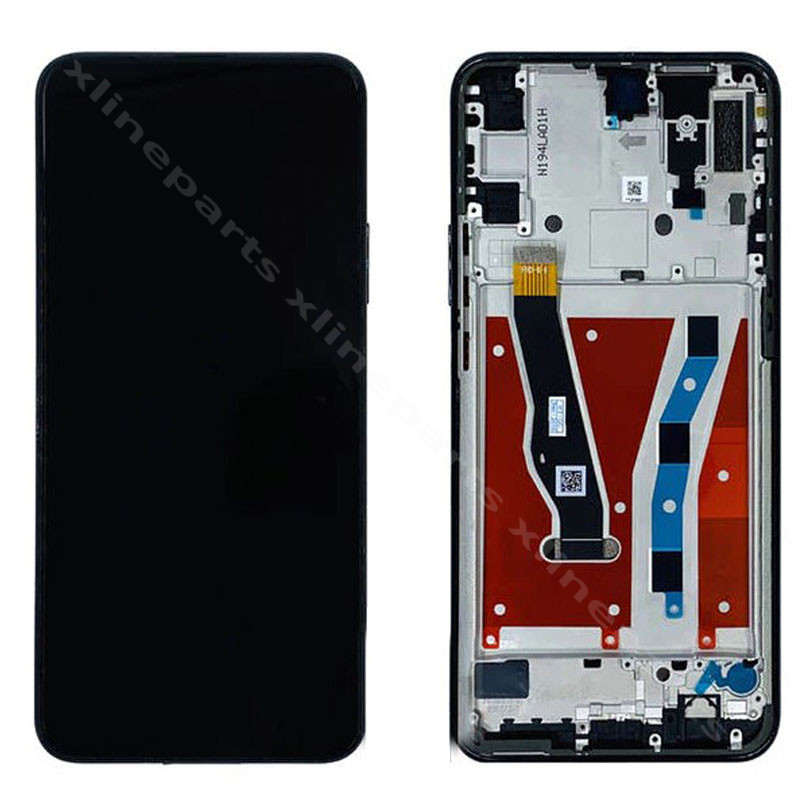 LCD Complete Frame Huawei Y9 Prime (2019) black OEM-