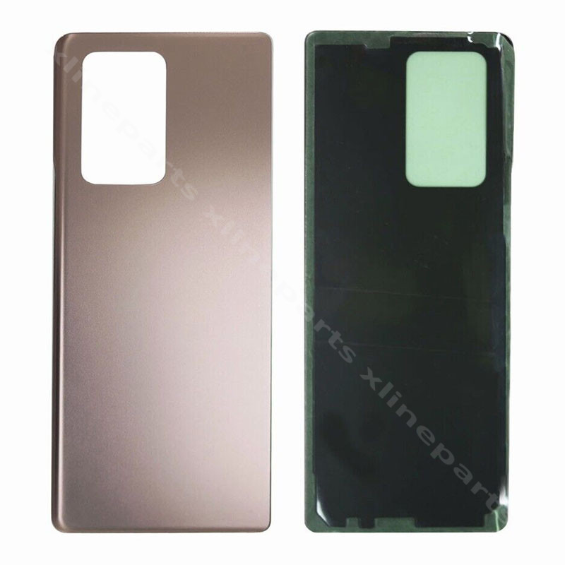 Back Battery Cover Samsung Z Fold2 F916 bronze OEM