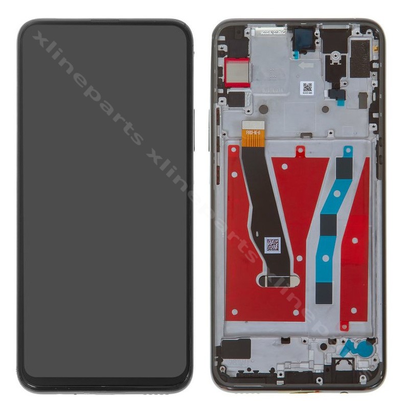 LCD Complete Frame Huawei P Smart Z black OEM