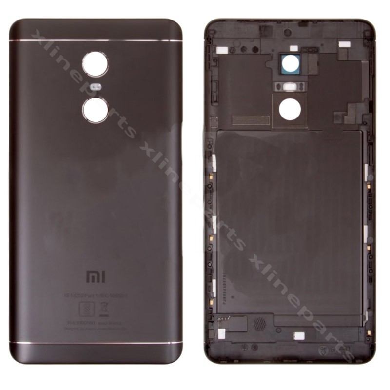 Back Battery Cover Xiaomi Redmi Note 4X black OEM