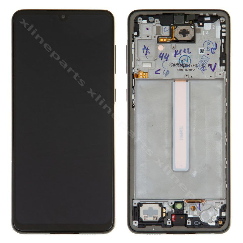 Πλήρες πλαίσιο LCD Samsung A33 A336 μαύρο OLED