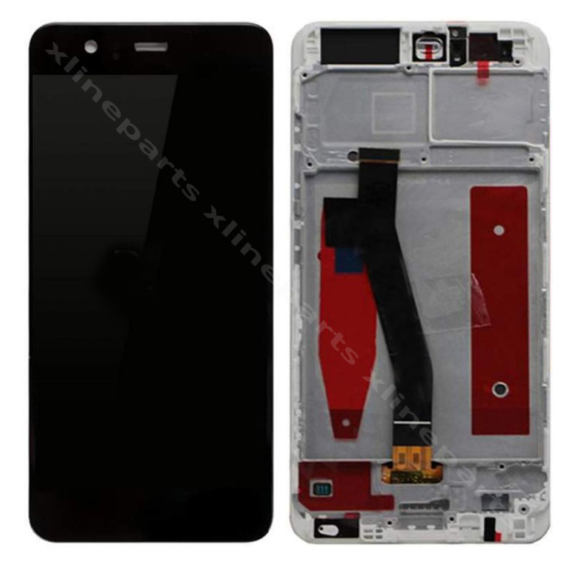 LCD Complete Frame Huawei P10 black OEM