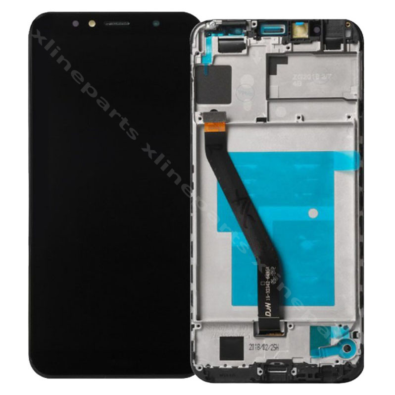 LCD Complete Frame Huawei Y6/ Y6 Prime (2018)- black OEM