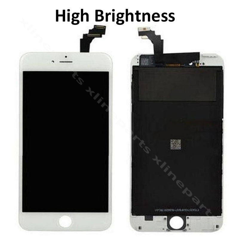 Πλήρης LCD Apple iPhone 6S λευκό Υψηλή φωτεινότητα
