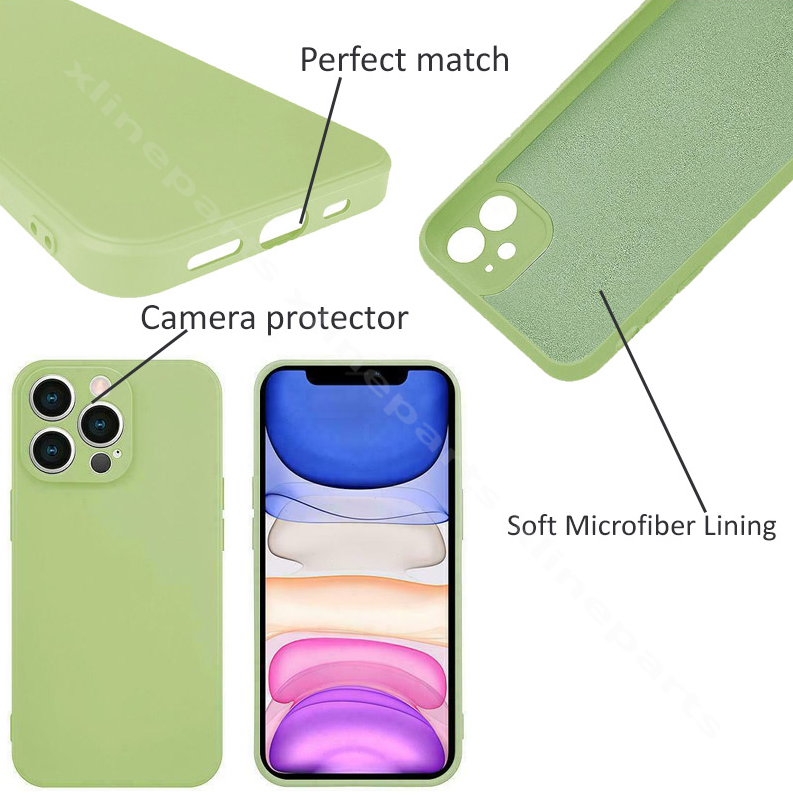 Тонировка задней крышки Samsung S22 Ultra S908 зеленая