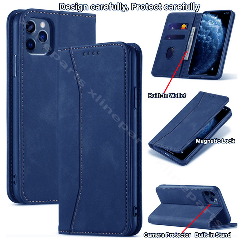 Flip Case Stylish Samsung S23 Ultra S918 blue