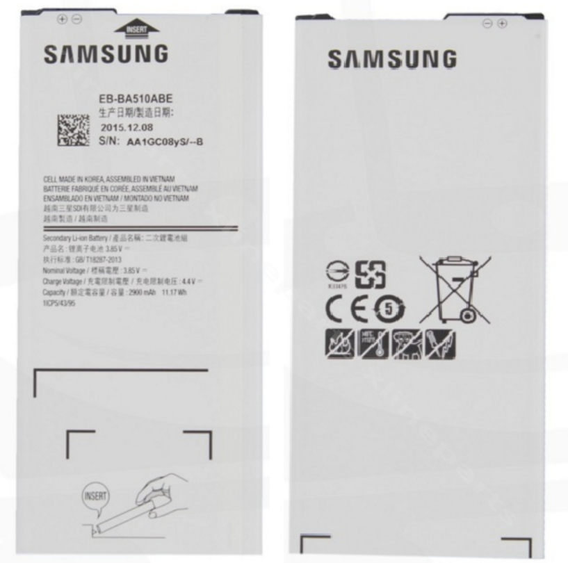 Battery Samsung A5 (2016) A510 2900mAh OEM