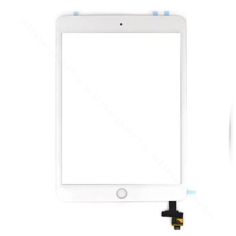 Touch Panel with IC Apple iPad Mini 3 Complete white