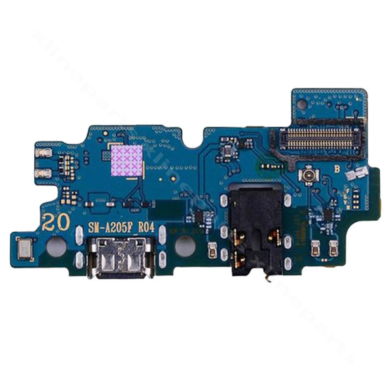 Мини-плата с разъемом для зарядного устройства Samsung A20 A205 OEM
