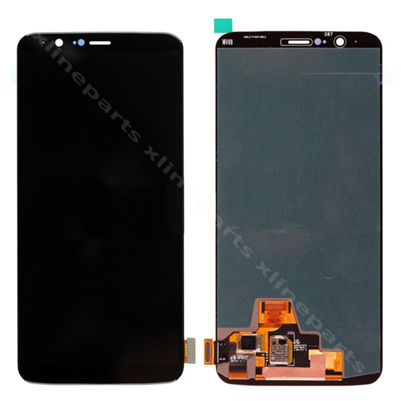 Πλήρης LCD OnePlus 5T μαύρο OLED