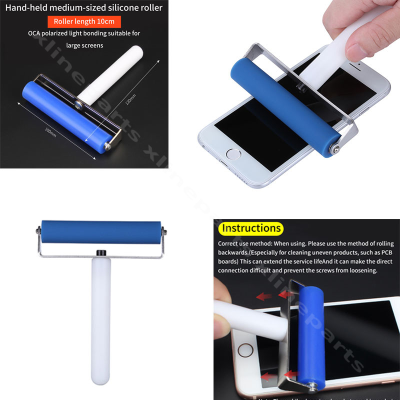 Luxianzi Silicone Roller Screen Flip Pasting Polarizing 10cm