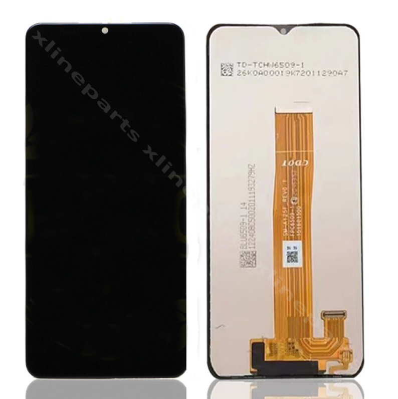 Полный ЖК-дисплей Samsung A12 A125 черный OCG