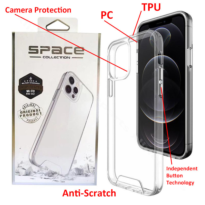 Back Case Space Apple iPhone 14 Pro Max clear