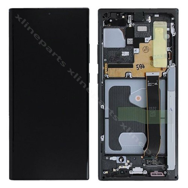 ЖК-дисплей в полной рамке Samsung Note 20 Ultra N985/ N986 черный (оригинал)