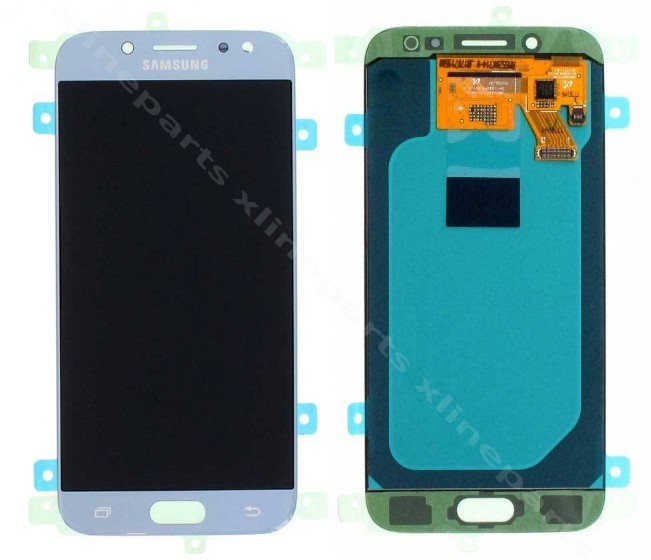 LCD Complete Samsung J5 (2017) J530 silver blue (Original)