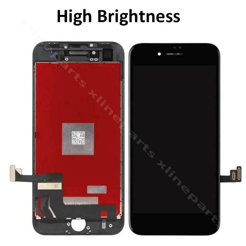 Ολοκληρωμένη LCD Apple iPhone 7 μαύρο Υψηλή φωτεινότητα