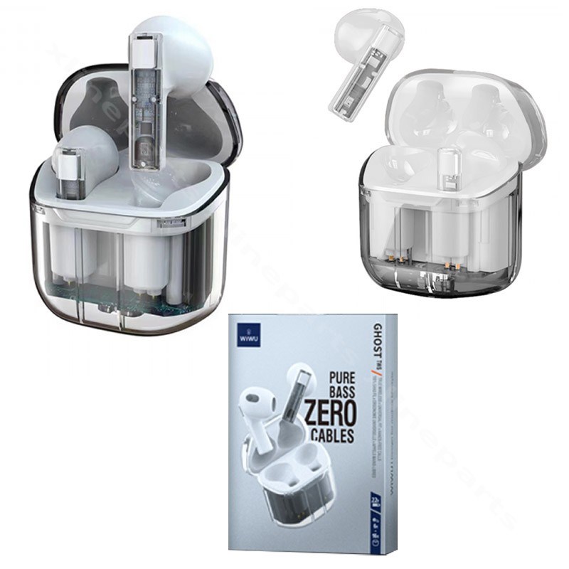 Наушники Wiwu Ghost TWS11 Wireless белые