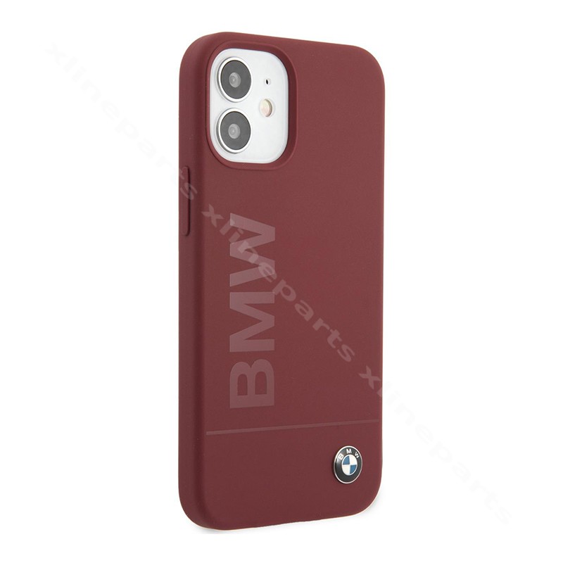 Back Case BMW Edition Printed Logo Apple iPhone 12 Mini red