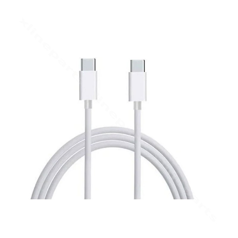 Cable USB-C to USB-C Samsung 3A 1m white bulk