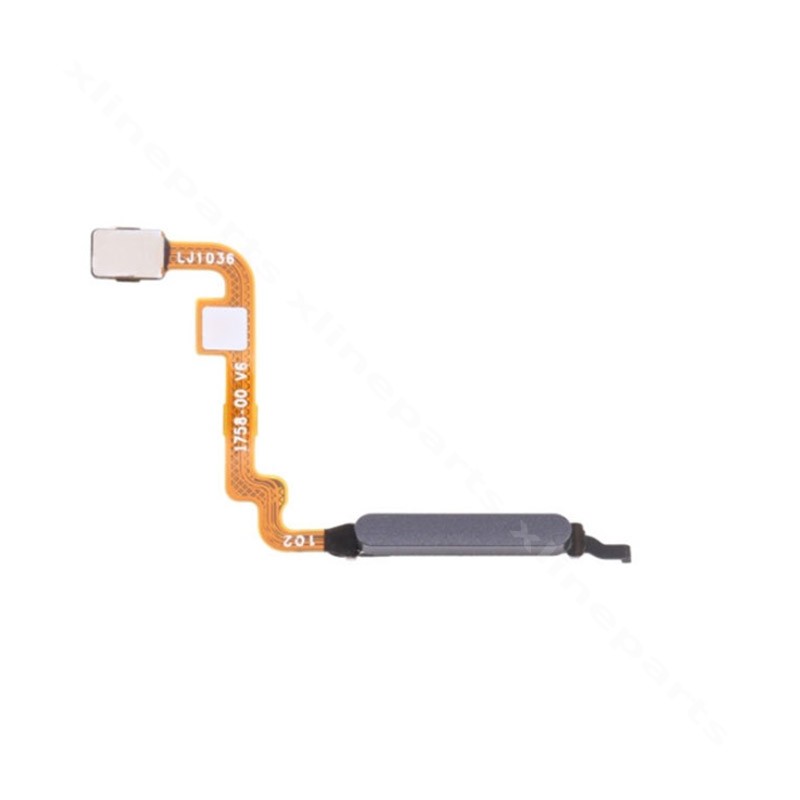 Flex Cable Fingerprint Sensor Power Button Xiaomi Redmi Note 10 4G/ Note 10S black (Original)