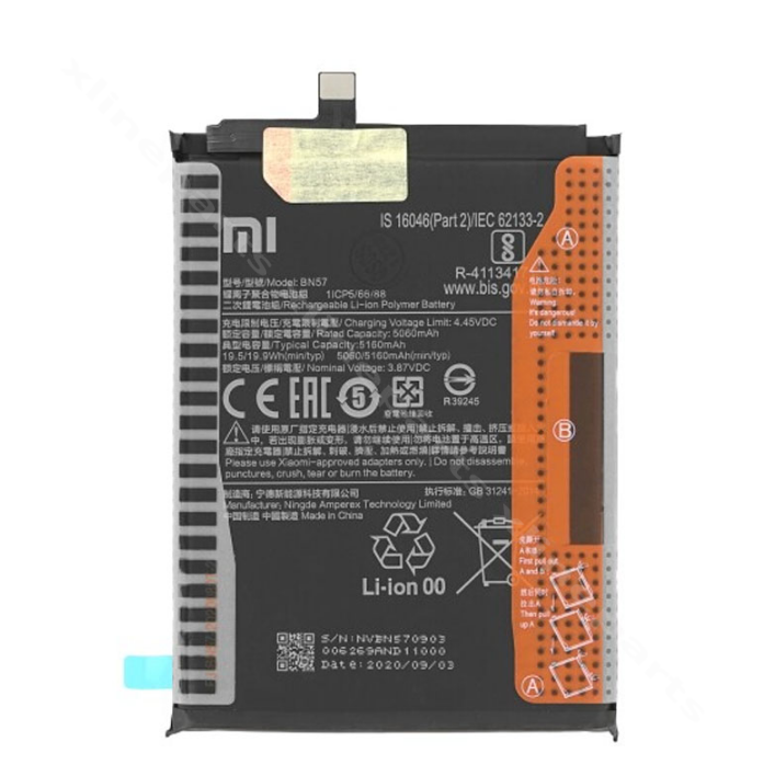 Battery Xiaomi Poco X3/X3 Pro 5160mAh OEM