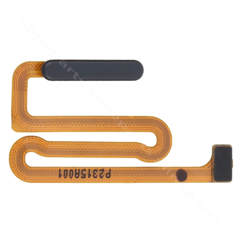 Flex Cable Fingerprint Sensor Power Button Samsung A04s A047 black (Original)