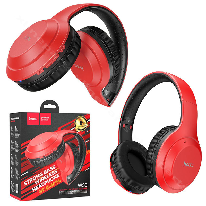 Headphone Hoco W30 Wireless red