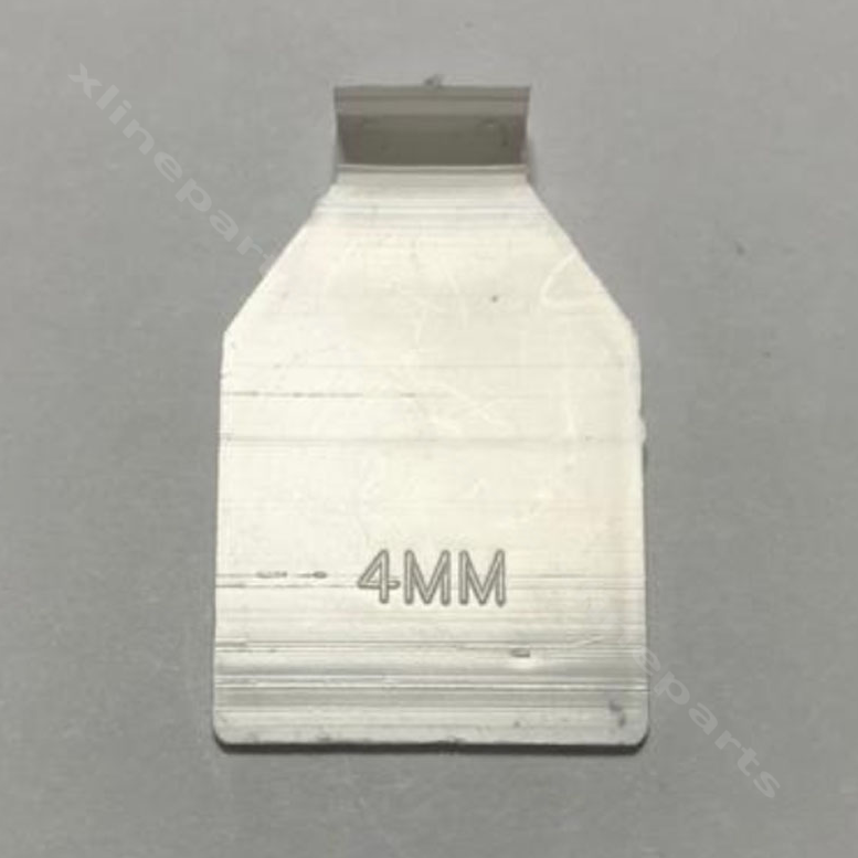 Plastic Price Tag Hook 2.5x3.0cm white