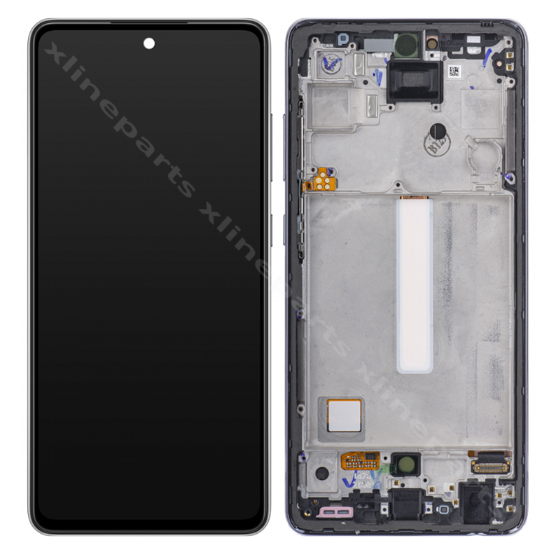 LCD Complete Frame Samsung A52 4G A525/ A52 5G A526 black OLED*