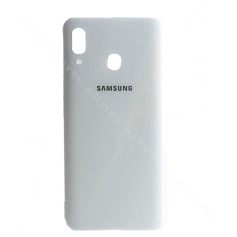 Back Battery Cover Samsung A40 A405 white OEM