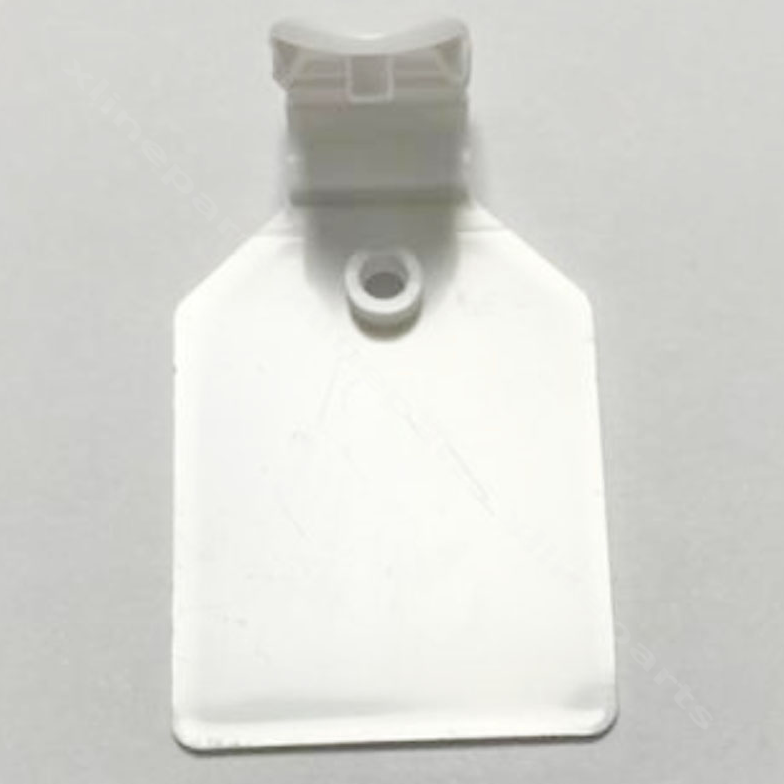 Plastic Price Tag 2.0x2.5cm white