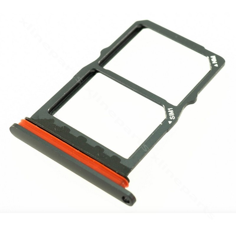 SIM Card Holder Dual Huawei P30 Black (πρωτότυπο)