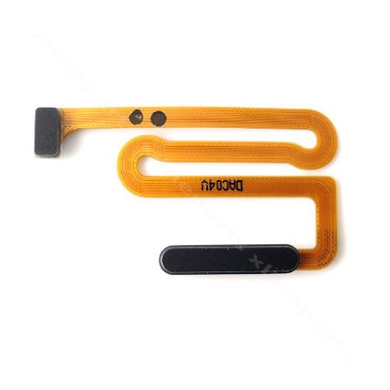 Flex Cable Fingerprint Sensor Power Button Samsung A12 A125/A127 black (Original)